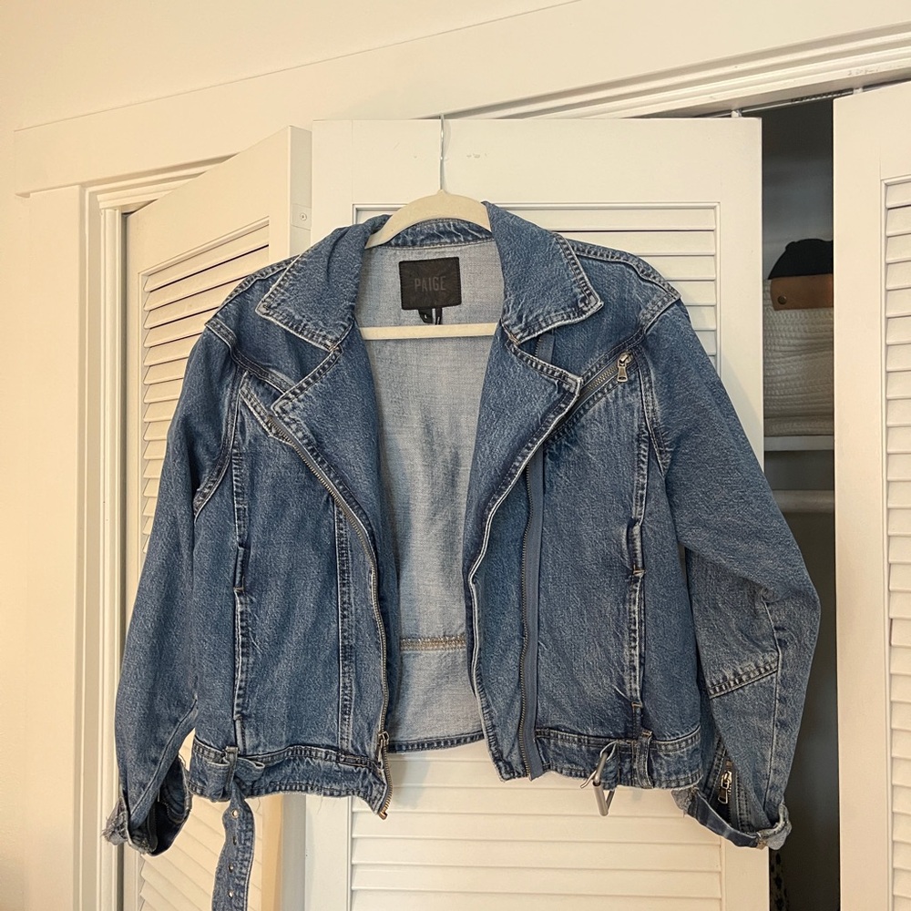 Paige Blue Denim Jacket